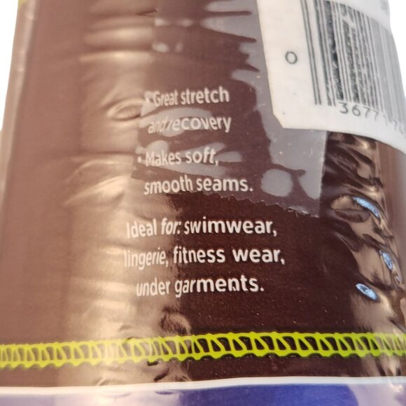 Maxi-Lock Stretch Serger Thread Purple 2000 Yards Textured Nylon Sewing Material - Picture 5 of 6